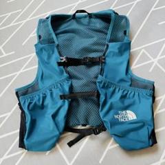 美品】ザノースフェイス トレランリュックNM62393ブルー10L/Lサイズ 美品】ザノースフェイス トレランリュックNM62393ブルー10L/L