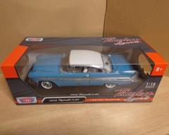 1/18 プリムスフューリー 1958 ライトブルー Plymouth Fury