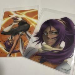 BLEACH ブレソル アクリルバッジ 夜一 BLEACH ブレソル スクエア缶バッジ 黒崎一護 ブリーチ展 展覧会