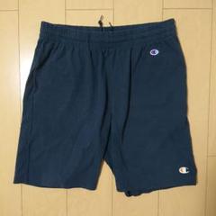 チャンピオン ショートパンツ　ハーフパンツ スウェット イージー ネイビー