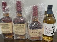 Maker's Mark No. 46 限定版ウイスキー　知多　計4本 Maker's Mark No. 46 限定版ウイスキー 知多 計4本 - メルカリ