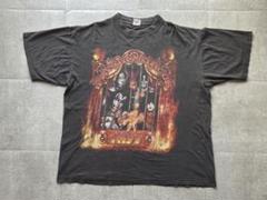 90s KISS サイコサーカスTシャツ 神フェード　バンT XLサイズ
