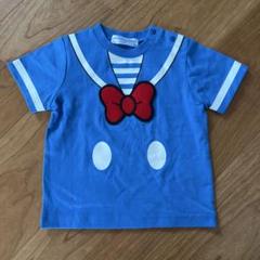 美品　ドナルドダック　Tシャツ　ディズニーランド