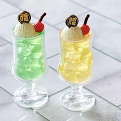 リーメント カラフルクリームソーダ メロン&パッションフルーツ 丸福珈琲店のサムネイル