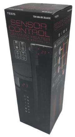 【電気ヒーター】センサーコントロール セラミックヒーター TSH-646-BK