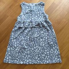 BeBe べべ　ジャンパースカート　140 レオパード柄