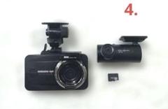 mirumo eye drc32m 前後ドラレコ【中古】 MIRUMO eye DRC-32M 前後カメラ ドライブレコーダー - メルカリ