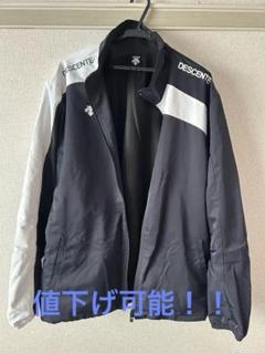 DESCENTE ピステ ウィンドブレーカー 黒/白