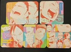 ハイキュー!!ファンパークアートコースター 烏野 6点