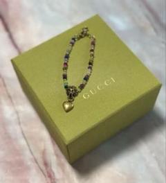 GUCCI カラフルビーズブレスレット☆ライオンヘッド☆ハート GUCCI カラフルビーズブレスレット☆ライオンヘッド☆ハート