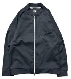 FOOTJOY ワンポイントロゴ ブラック 裏フリース ジャケットのサムネイル