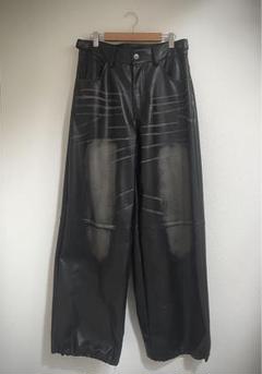 Rosen Kreuz ローゼンクロイツ コーティング カーゴパンツ サイズ3 Rosen Kreuz】2WAY LONG BELT FLARE CARGO PANTS (2color) | OUR