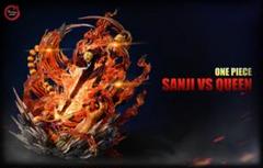 ワンピース サンジ VS クィーン ガレージキット スタチュー フィギュア ワンピース サンジ VS クィーン ガレージキット スタチュー