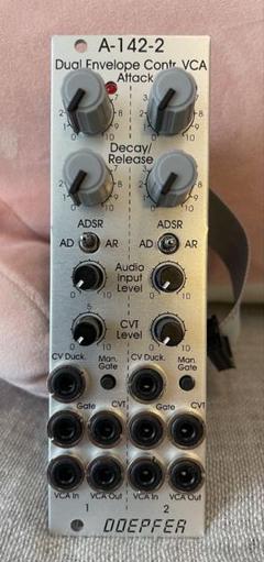 DOEPFER A-142-2 DUAL ENVELOPE モジュラーシンセ DOEPFER A-142-2 DUAL ENVELOPE モジュラーシンセ