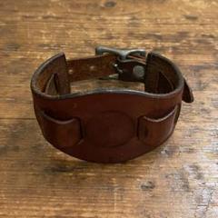 名作 RRL ダブルアールエル ヴィンテージ加工 レザー ウォッチ