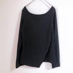【Otto】（L）マタニティシャツ/授乳服/レイヤード風長袖カットソー/無地