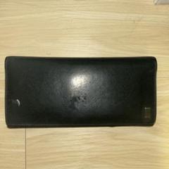 値下げ　ダンヒル　長財布　黒色