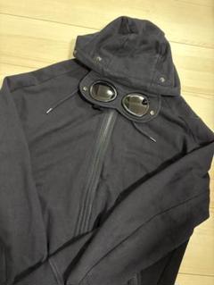 C.P. COMPANY ゴーグル　スウェット　プルオーバー Heavy Jersey Mixed Goggle Hoodie 14CMSS321A006521M