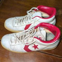 コンバース 復刻プロレザー 赤 26cm CONVERSE（コンバース） PRO LEATHER（プロレザー） 7.5 26cm 白