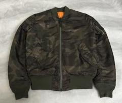 Alpha Ma-1 迷彩　ウッドランドカモ ALPHA INDUSTRIES MA-1 アウター カモフラ 迷彩 メンズ