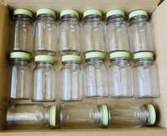 【美品】透明ガラス空き瓶 15個セット【匿名配送】