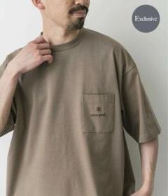 【美品】『別注』Snow PeakApparel×DOORSポケットロゴTシャツのサムネイル