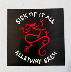 デッドストック■SICK OF IT ALL_NYHC_ステッカー_1枚_新品