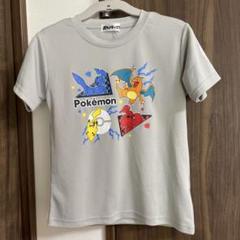 140⭐️新品 ポケモン 半袖/Tシャツ メッシュ グレー