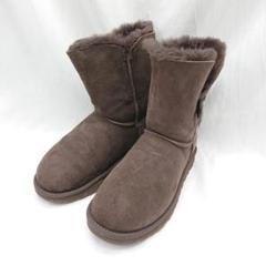 再お値下げ　美品　UGG ムートンブーツ　チョコレート　19㎝ ugg-w1122558.jpg