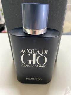 山下拓海ジョルジオアルマーニ　アクアディGIO PROFONDO 75ml