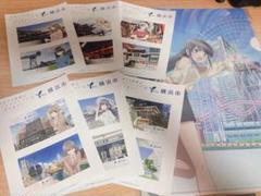 青ブタ 横浜市 非売品ステッカー全6種＋コンプリート記念クリア