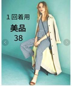 美品 ユナイテッドアローズ ジュエルチェンジズ ギンガムチェック オールインワン