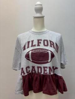 リメイク　フリル　Tシャツ