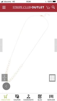 earth music&ecology サークルチェーンネックレス