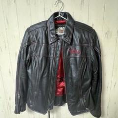 【大人気】ハーレーダビットソン　レザージャケット　ダブル　キルティング 70s ハーレーパッチ ダブルライダース レザージャケット 40