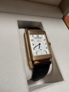 正規 極美品 ジャガー・ルクルト グランドレベルソ 986 デュオデイト 18金のサムネイル