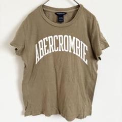 アバクロンビーアンドフィッチ　Tシャツ　半袖　小さめ　L ロゴ