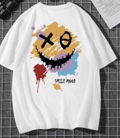 新品未使用品 シャツ テディベア ロゴ ニコちゃん スマイルマーク 白シャツ 楽天市場】BARBED SMILE tシャツ 半袖 スマイルマーク 有刺鉄線