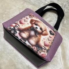 トイプードル⭐️パグ⭐️ハンドメイド⭐️バッグ⭐️巾着トートバッグ トイプードル⭐️パグ⭐️ハンドメイド⭐️バッグ⭐️巾着トート