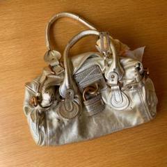Chloé パディントンAoyama 2006 シャンパンゴールド　美品　レア Chloé パディントンAoyama 2006 シャンパンゴールド 美品 レア