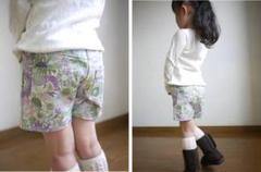 YONE 子供用ショートパンツの型紙　９０～１２０全サイズ記載　男女兼用　女の子