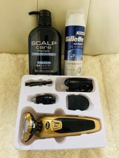 新品★電動髭剃り✖︎スカルプシャンプー✖︎Gilletteフォーム