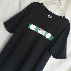 UNIQLO 創刊50周年コラボ tシャツ 幽遊白書 戸愚呂弟 漫画 アニメ 黒