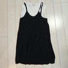 キャミワンピ×Tシャツセット