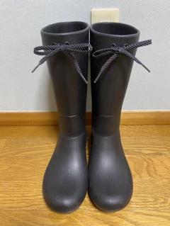 極美品 クロックス レインブーツ クラッシュ ブーツ ブラック 黒 26cm crocs クロックス crocs【メンズ レディース ブーツ】Crush Boot