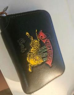 関税込】新作◇KENZO ケンゾー◇タイガー ロゴ コインケース