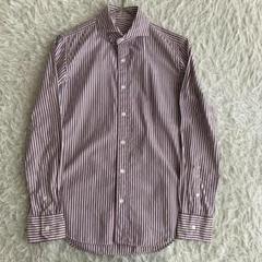 【美品】n.ハリウッド　ストライプ 長袖シャツ サイズ36