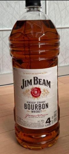 【人気No.1】 ⭐️Jim メルカリ - 4L ⭐️バーボンウイスキー Beam ウイスキー