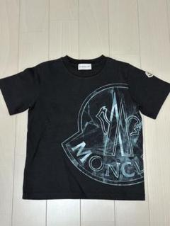 新品　未使用品　MONCLER モンクレール ネイビー Tシャツ キッズ MONCLER ネイビー キッズ ロゴTシャツ 2A - メルカリ