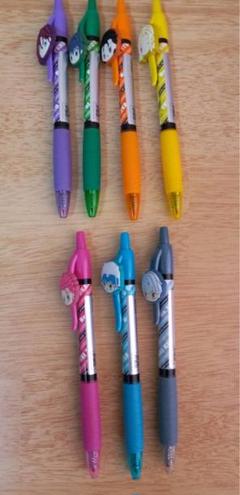 カリスマ　ラバーマスコット付きゲルペン